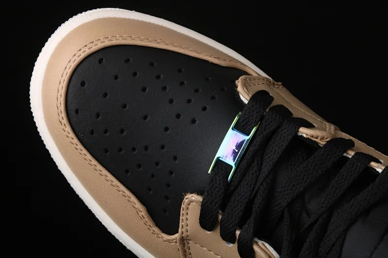 All categories Air Jordan Jordan series basketball shoes Air Jordan 1 High Air Jordan 1 High AJ1 Joe 1 Black Khaki Pearl Milk Tea Chameleon AH7389-003